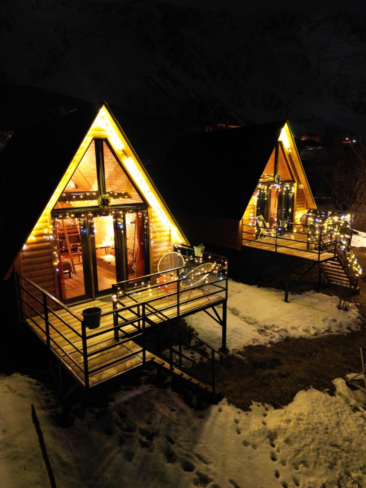 Kazbegi Kuro Cottages Kültér fotó